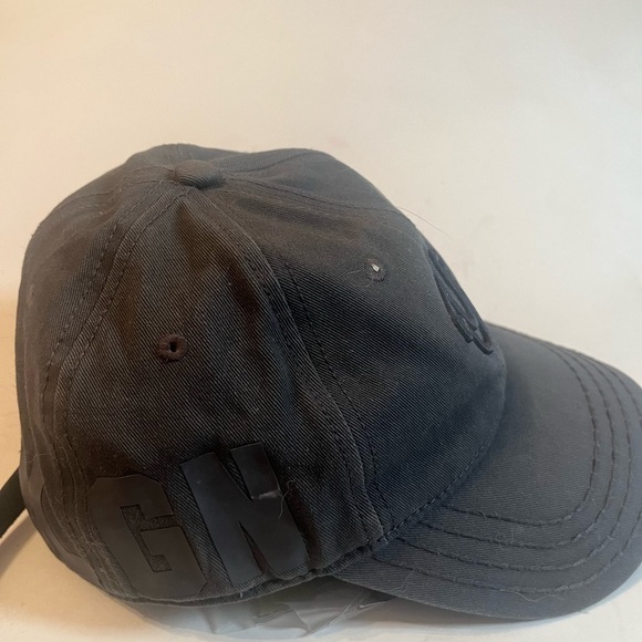 TRUE RELIGION HORSESHOE LOGO BASEBALL CAP HAT Gray MENS ONE SIZE ADJUSTABLE - Picture 6 of 7